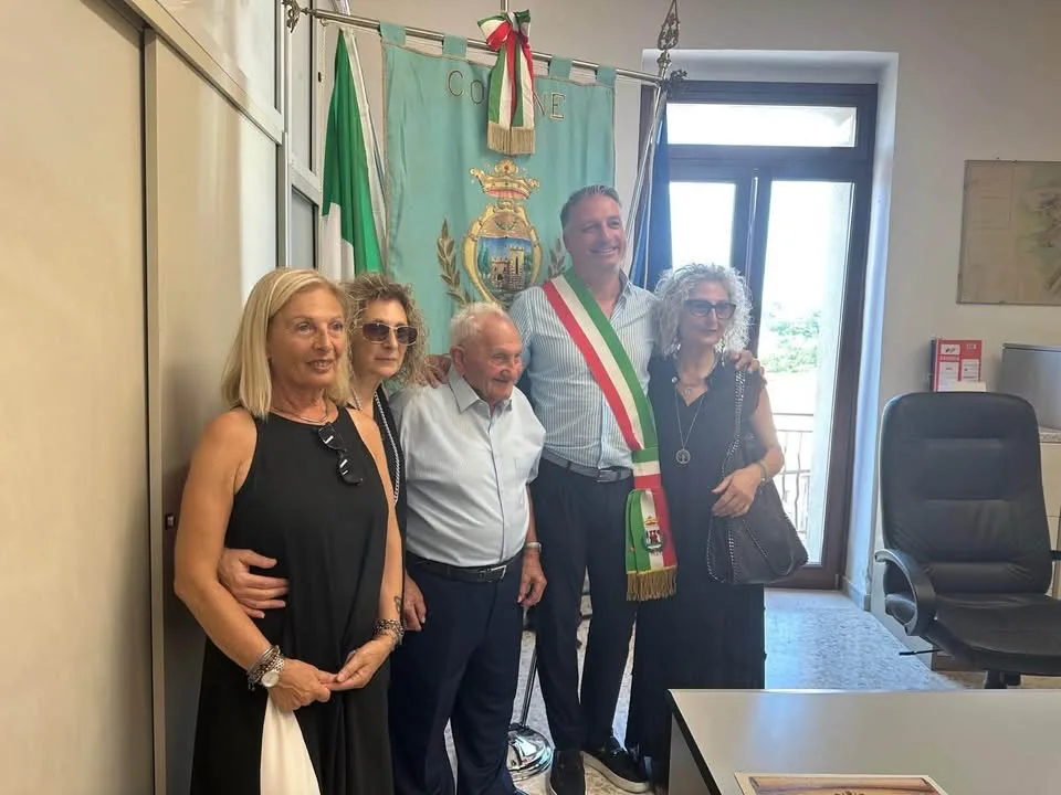 Castelnuovo della Daunia festeggia i 100 anni di Pasquale Petitti